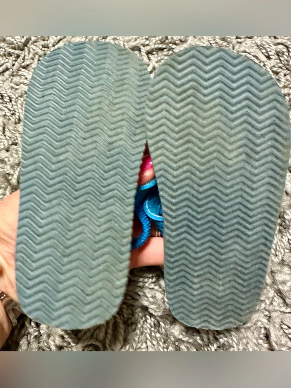 Carter's Blue Shark Print Toddler Sandals